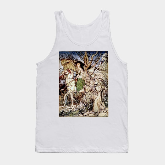 Undine and Kuleborn - Arthur Rackham Tank Top by forgottenbeauty